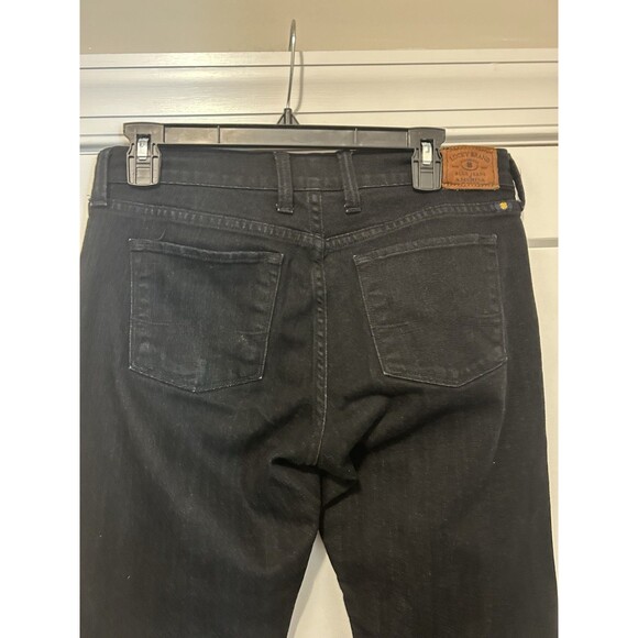 Lucky Brand Womens Sofia Boot Jeans Sz 6/28 Black Regular Fit Stretch Mid Rise - Picture 7 of 8